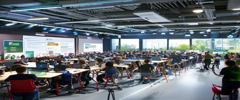 91社区2026年夏季版本发布现场，展示全新圈子协作
功能与内容协作工具，现场演示获得用户热烈反响